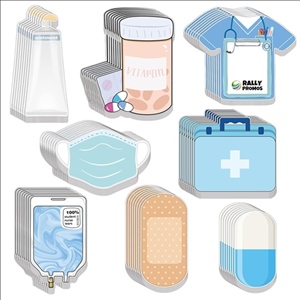 Blue Nurse Theme Post It Notes Sticky